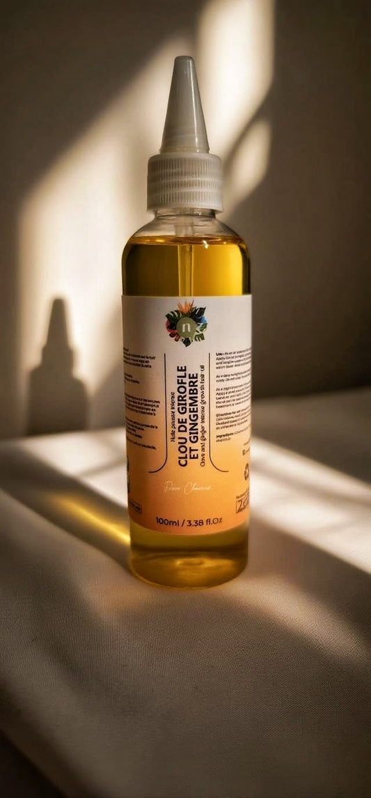 HUILE POUSSE INTENSE CLOU DE GIROFLE & GINGEMBRE
